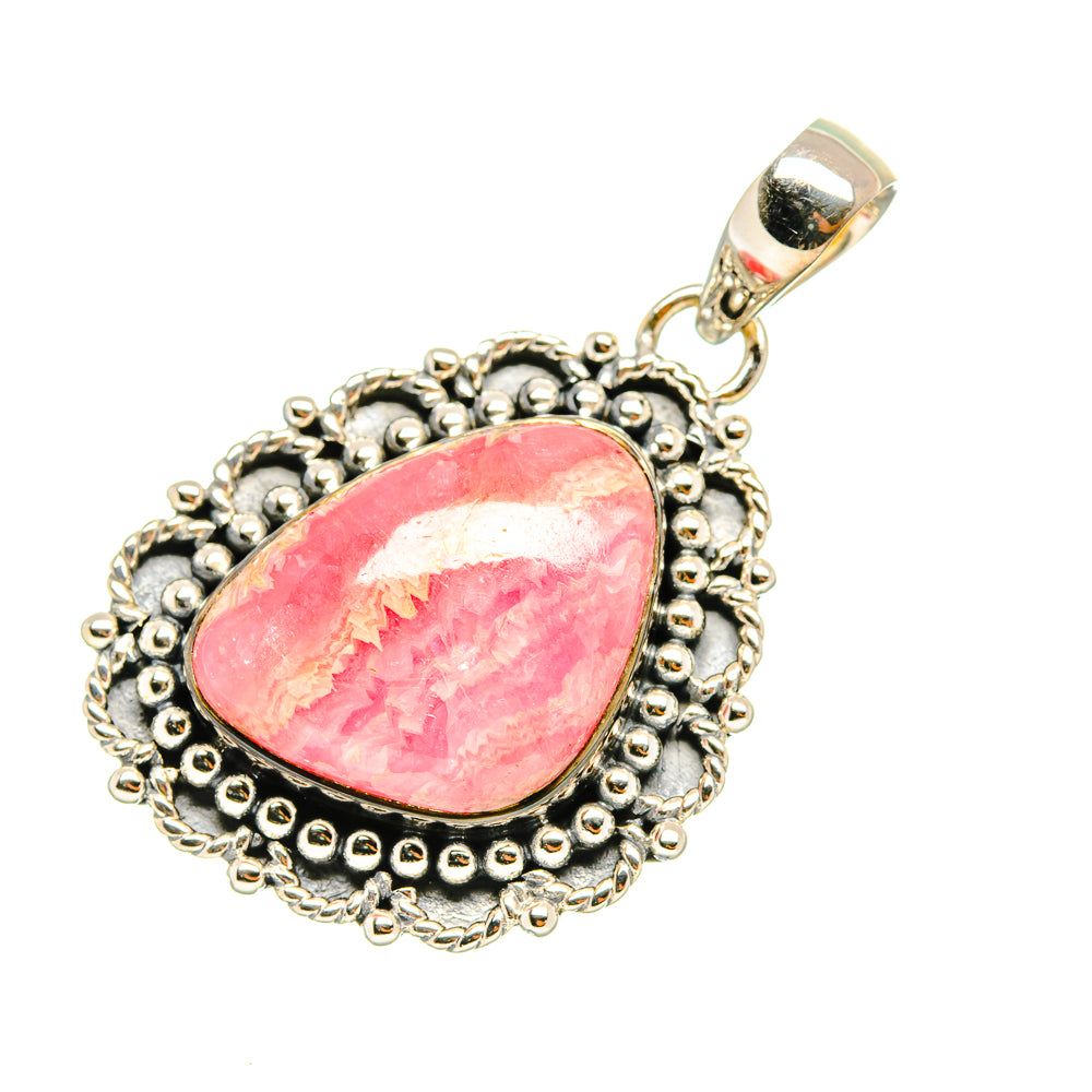 Rhodochrosite Pendants handcrafted by Ana Silver Co - PD6953