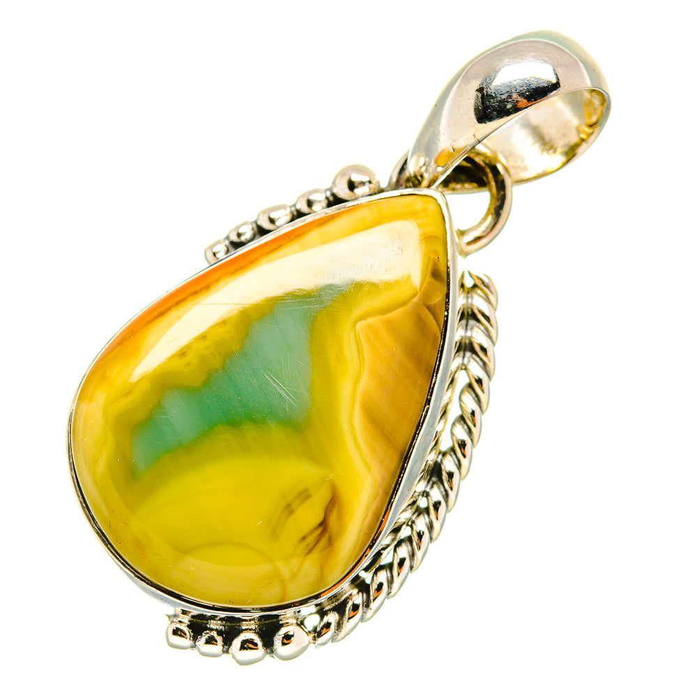 Willow Creek Jasper Pendants handcrafted by Ana Silver Co - PD6959