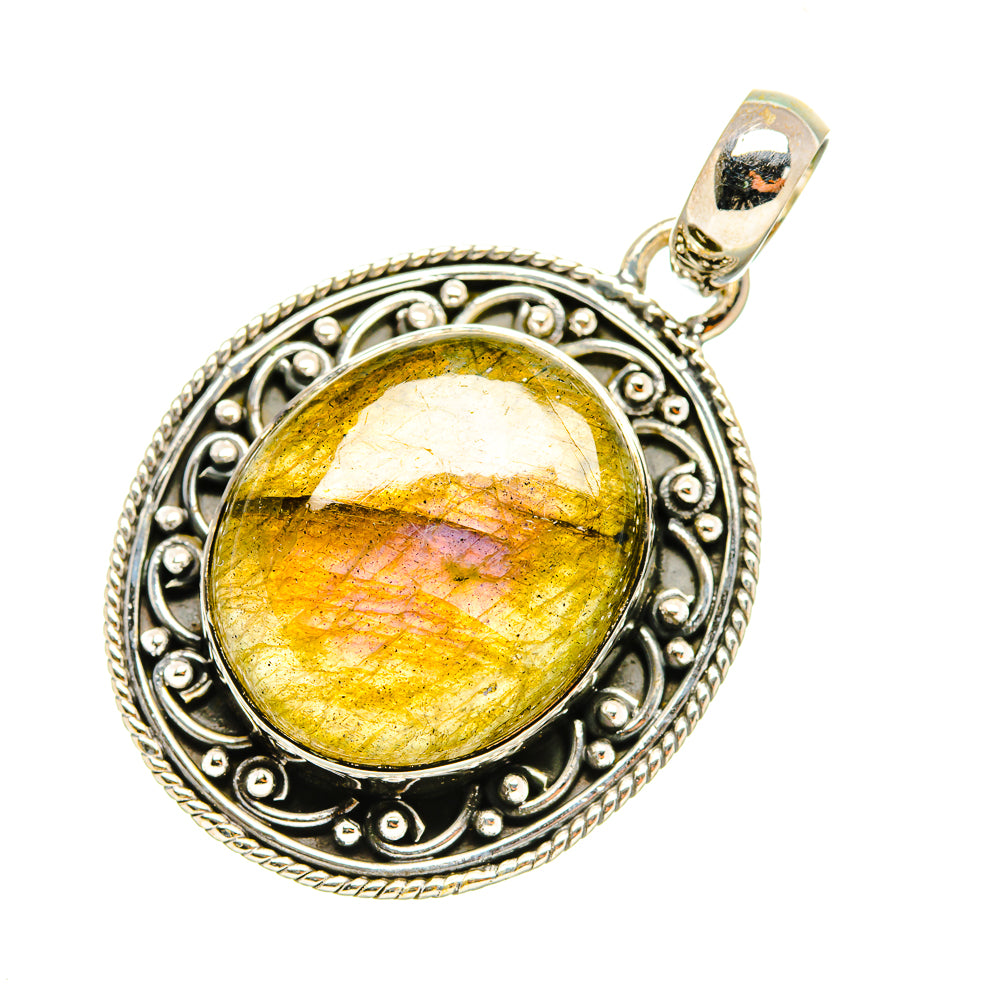 Labradorite Pendants handcrafted by Ana Silver Co - PD6965