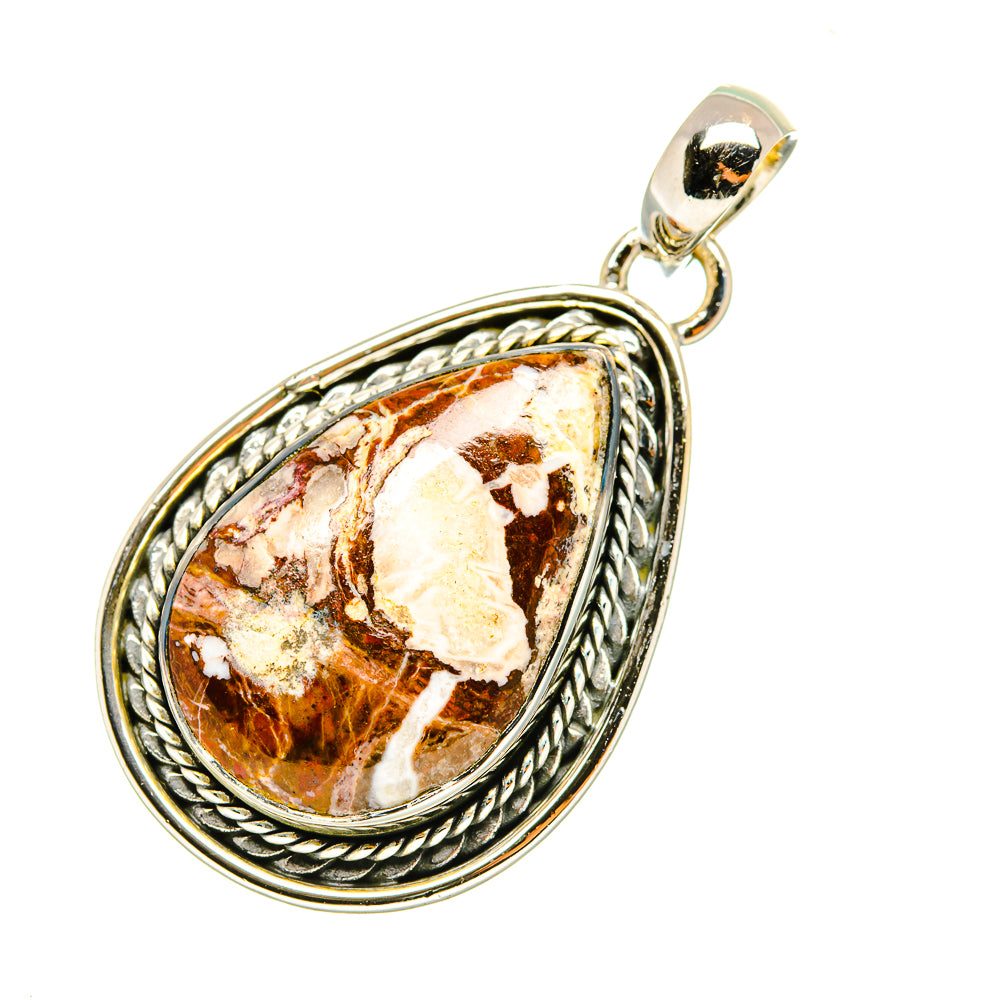 Red Jasper Pendants handcrafted by Ana Silver Co - PD6973 - Photo 2