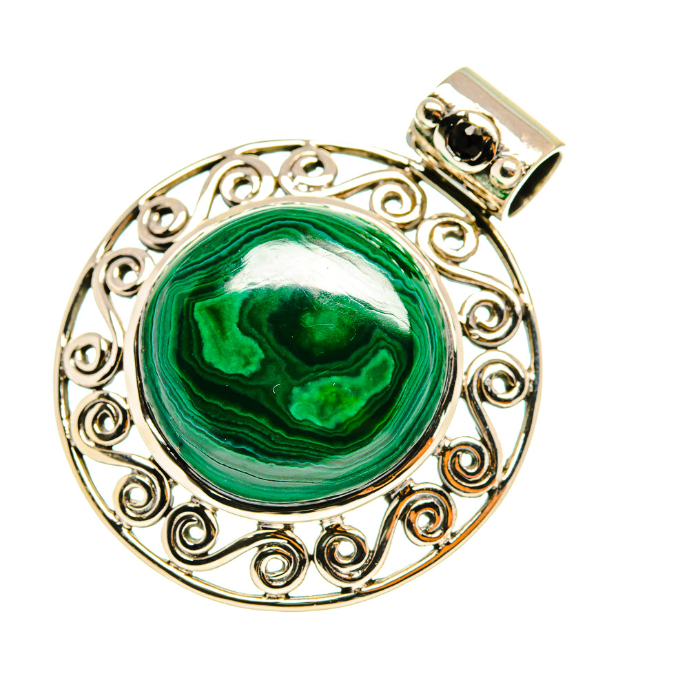 Malachite Pendants handcrafted by Ana Silver Co - PD6985
