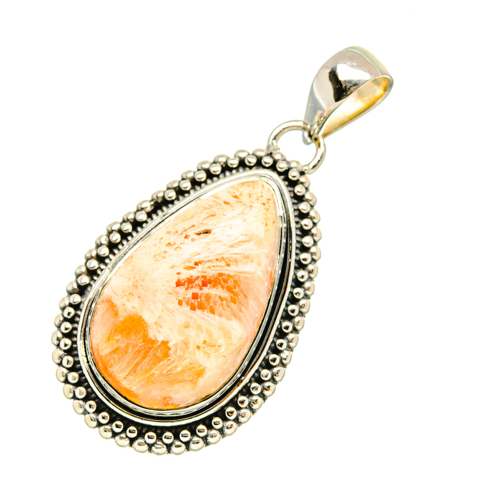 Scolecite Pendants handcrafted by Ana Silver Co - PD6987
