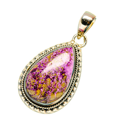 Stichtite Pendants handcrafted by Ana Silver Co - PD6998