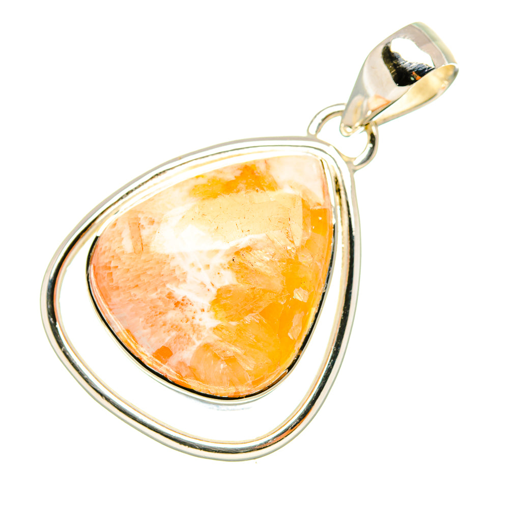 Scolecite Pendants handcrafted by Ana Silver Co - PD7004