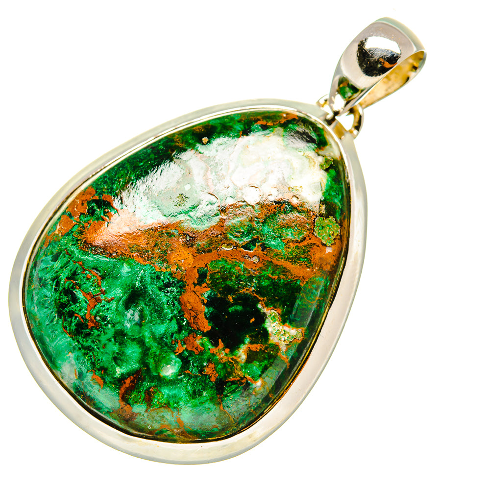 Chrysocolla Pendants handcrafted by Ana Silver Co - PD7008