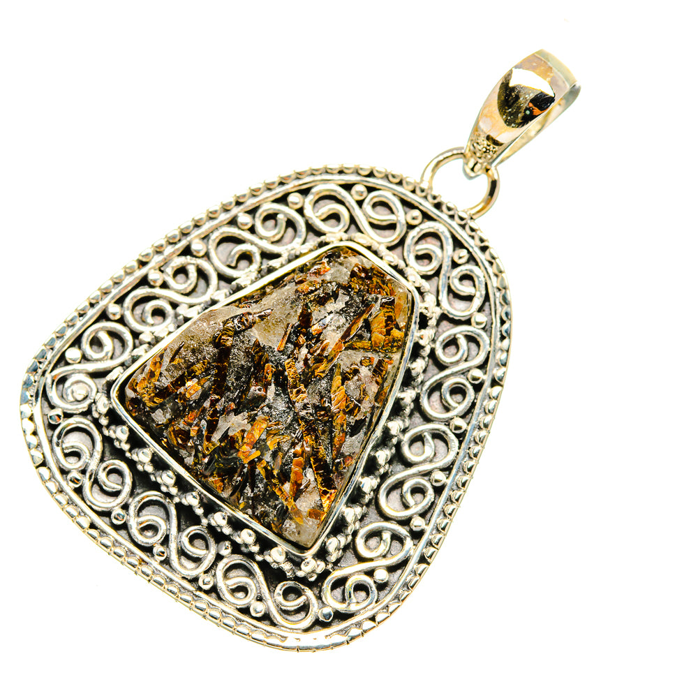 Astrophyllite Pendants handcrafted by Ana Silver Co - PD7010
