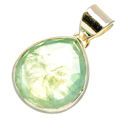 Prehnite Pendants handcrafted by Ana Silver Co - PD7024