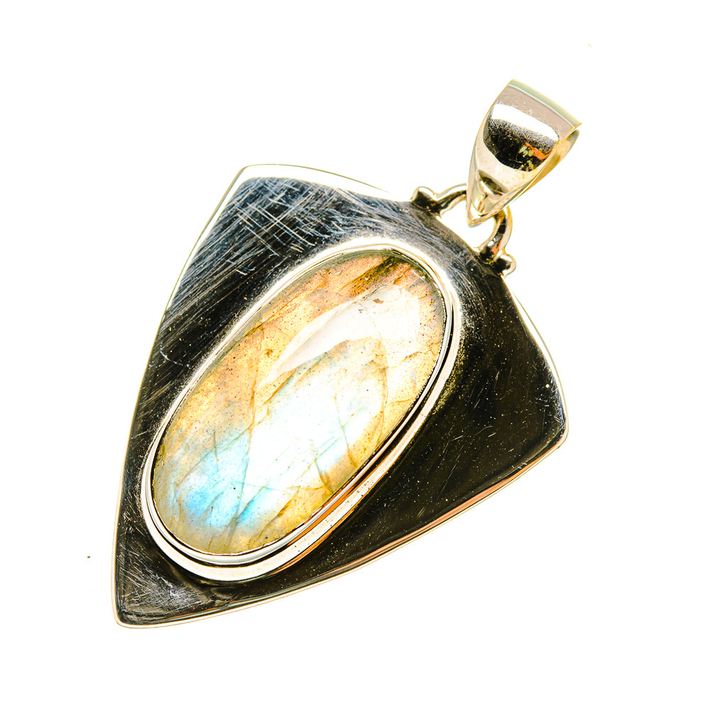 Labradorite Pendants handcrafted by Ana Silver Co - PD7029