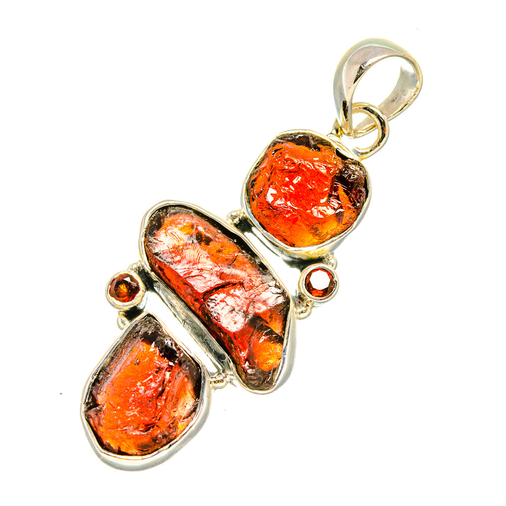 Garnet Pendants handcrafted by Ana Silver Co - PD7036