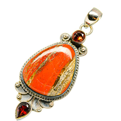 Red Jasper Pendants handcrafted by Ana Silver Co - PD7048