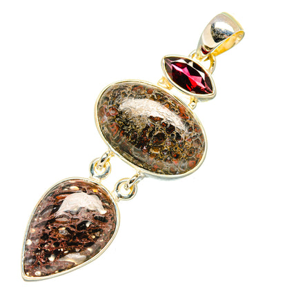 Dinosaur Bone Pendants handcrafted by Ana Silver Co - PD7062