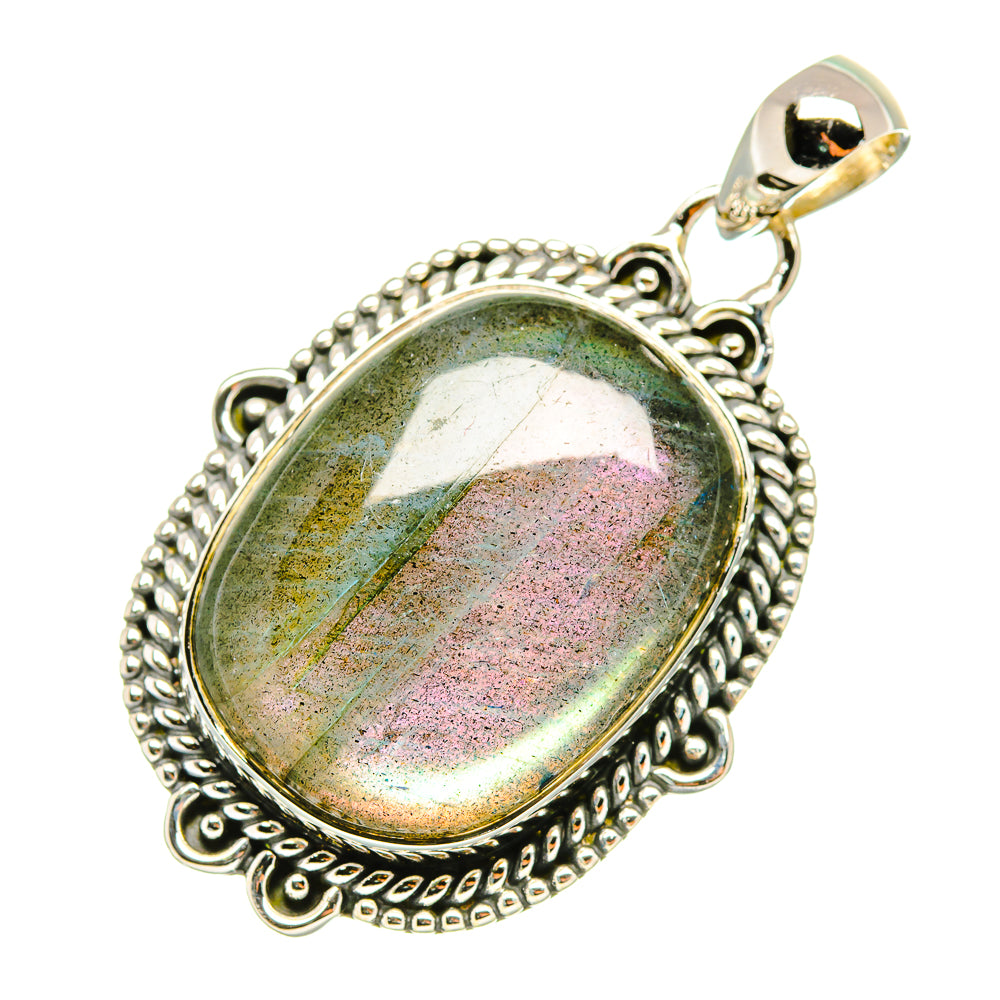 Labradorite Pendants handcrafted by Ana Silver Co - PD7084