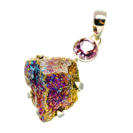 Titanium Druzy Pendants handcrafted by Ana Silver Co - PD7085