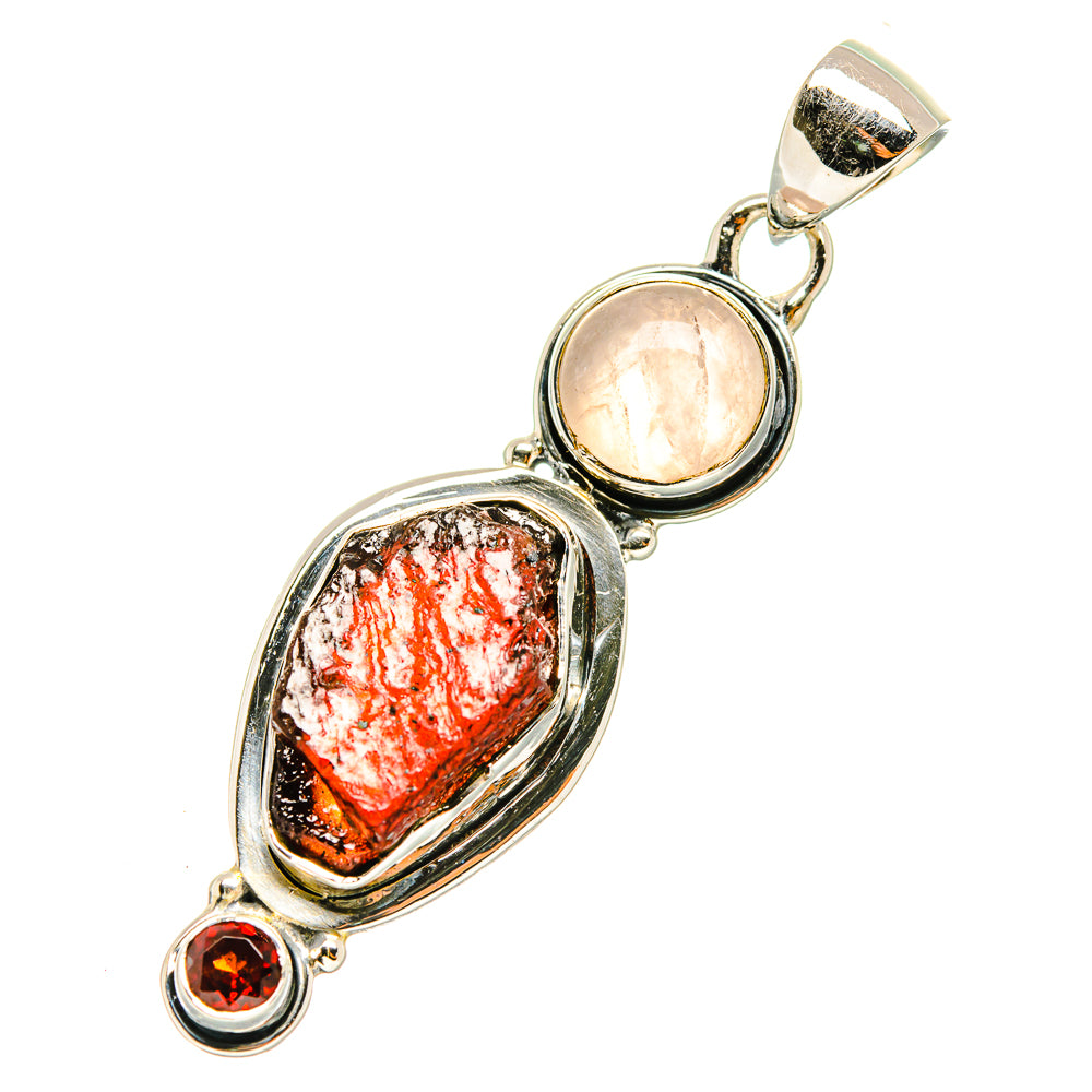 Garnet Pendants handcrafted by Ana Silver Co - PD7087