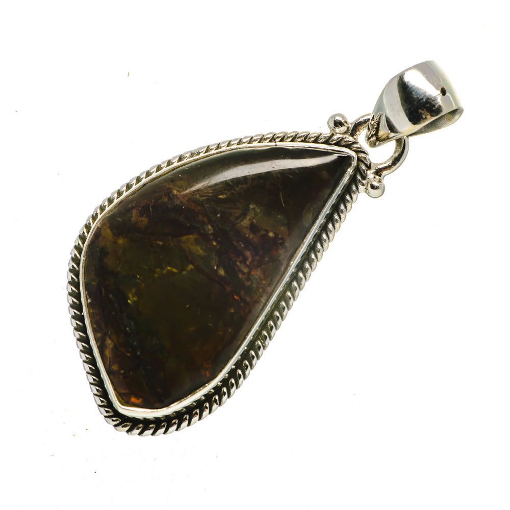 Ammolite Pendants handcrafted by Ana Silver Co - PD709134