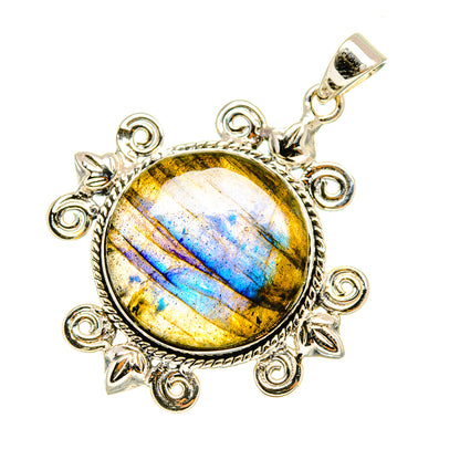 Labradorite Pendants handcrafted by Ana Silver Co - PD7100