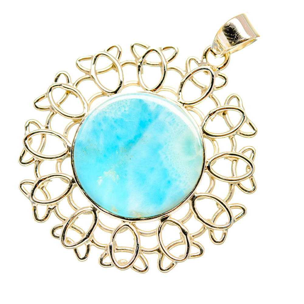 Larimar Pendants handcrafted by Ana Silver Co - PD7114