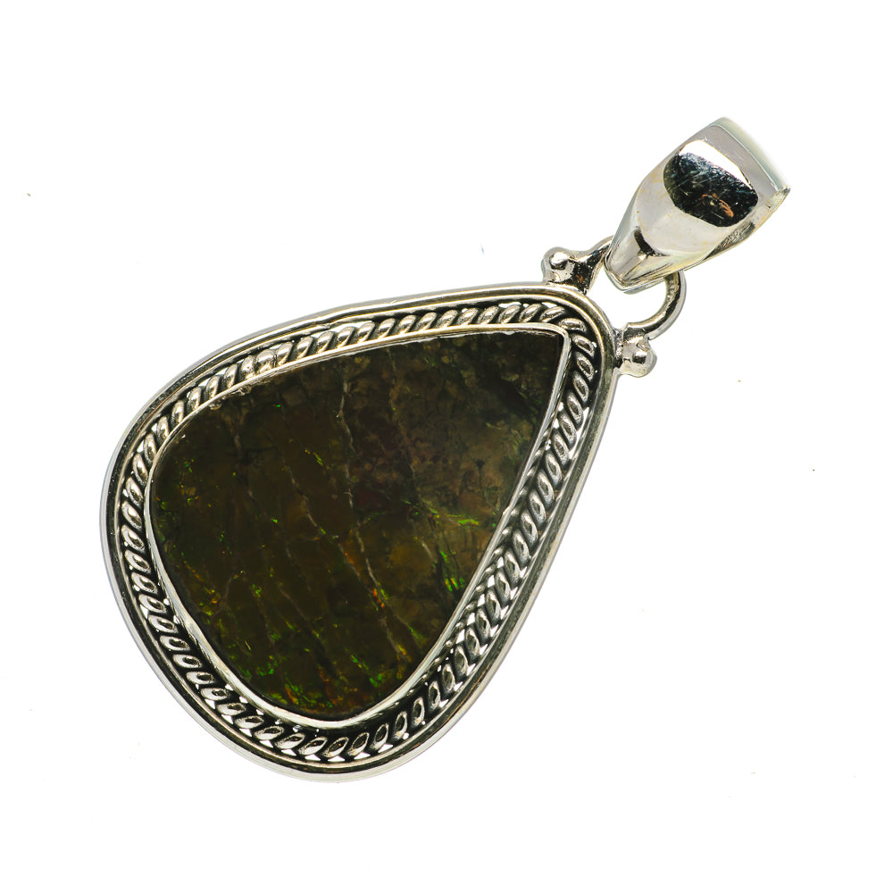Ammolite Pendants handcrafted by Ana Silver Co - PD713196