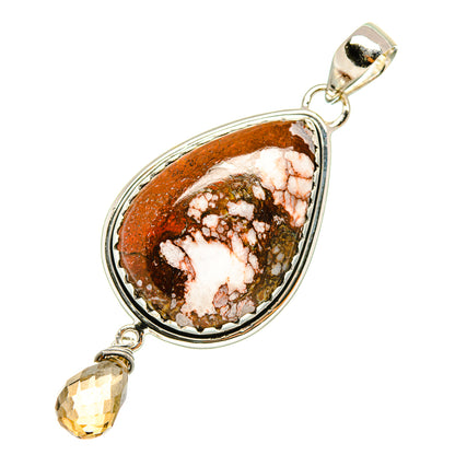 Wild Horse Jasper Pendants handcrafted by Ana Silver Co - PD7147