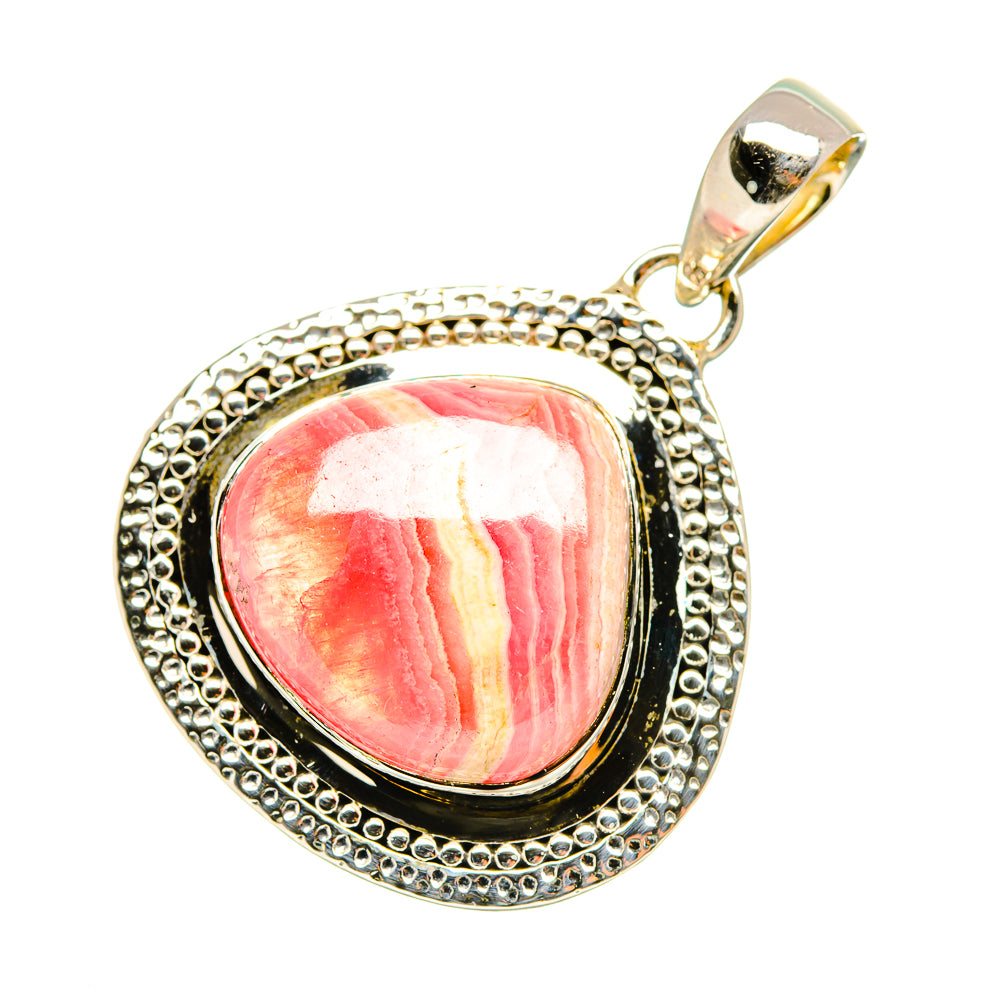 Rhodochrosite Pendants handcrafted by Ana Silver Co - PD7148