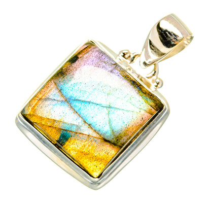 Labradorite Pendants handcrafted by Ana Silver Co - PD7153