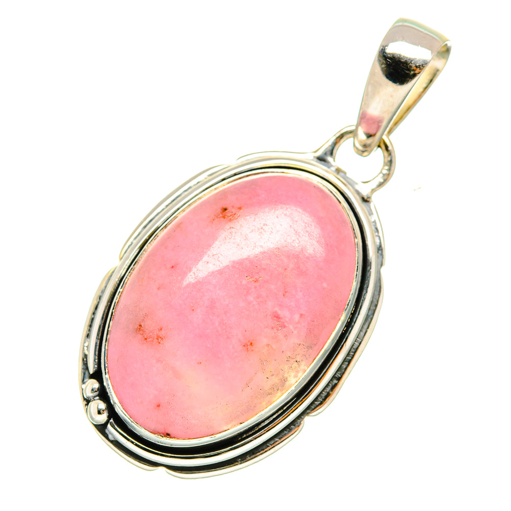 Pink Opal Pendants handcrafted by Ana Silver Co - PD7158