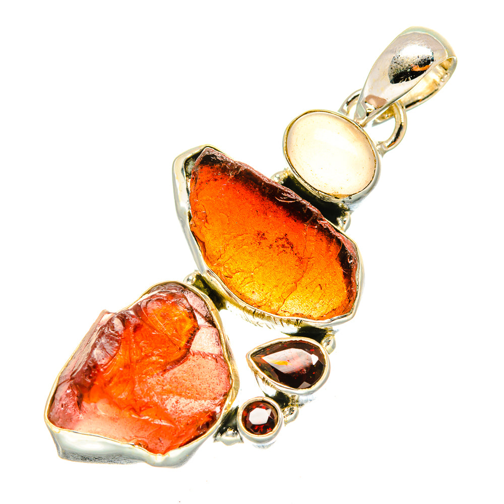 Garnet Pendants handcrafted by Ana Silver Co - PD7185