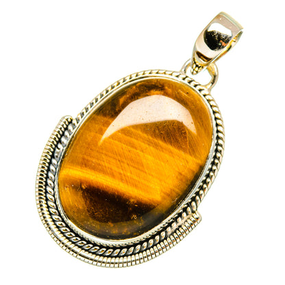 Tiger Eye Pendants handcrafted by Ana Silver Co - PD7190