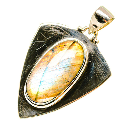 Labradorite Pendants handcrafted by Ana Silver Co - PD7192