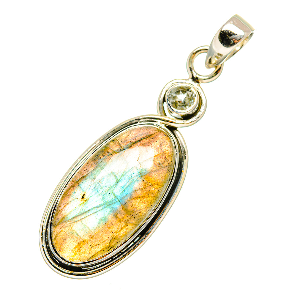 Labradorite Pendants handcrafted by Ana Silver Co - PD7198