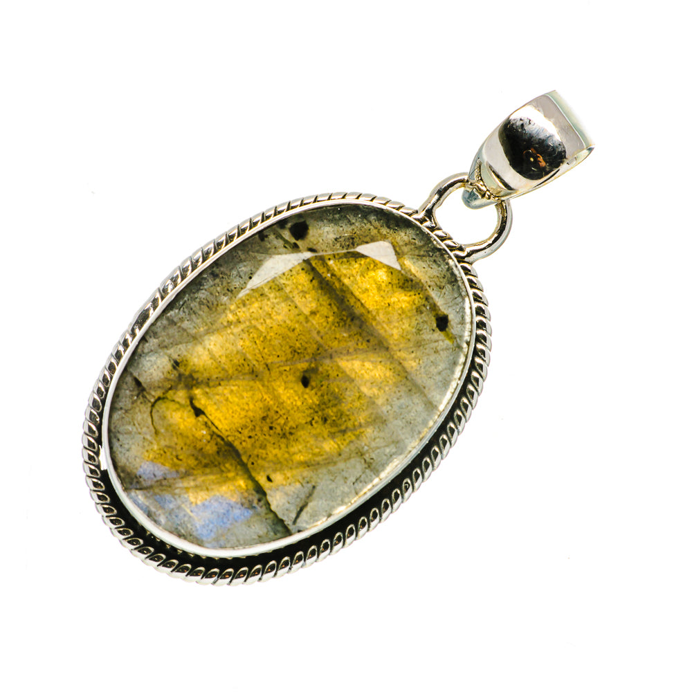 Labradorite Pendants handcrafted by Ana Silver Co - PD720034