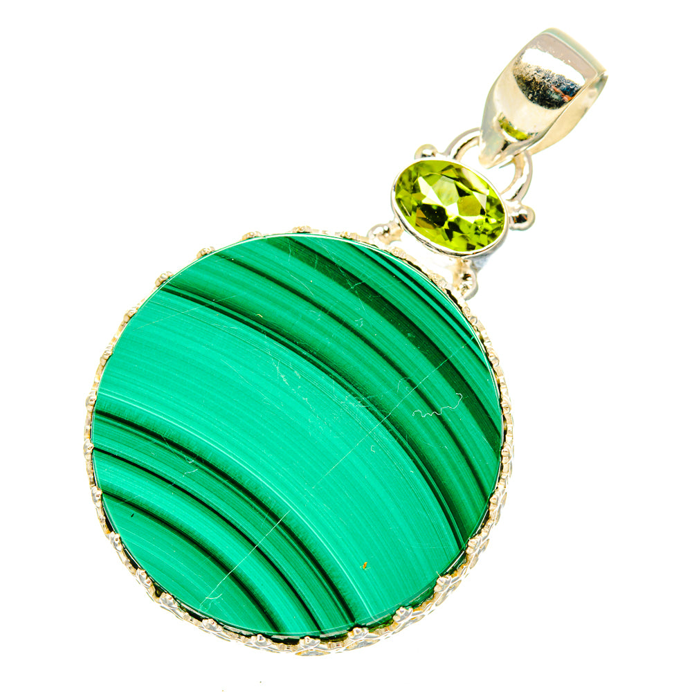 Malachite Pendants handcrafted by Ana Silver Co - PD7210