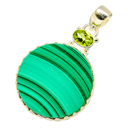 Malachite Pendants handcrafted by Ana Silver Co - PD7210