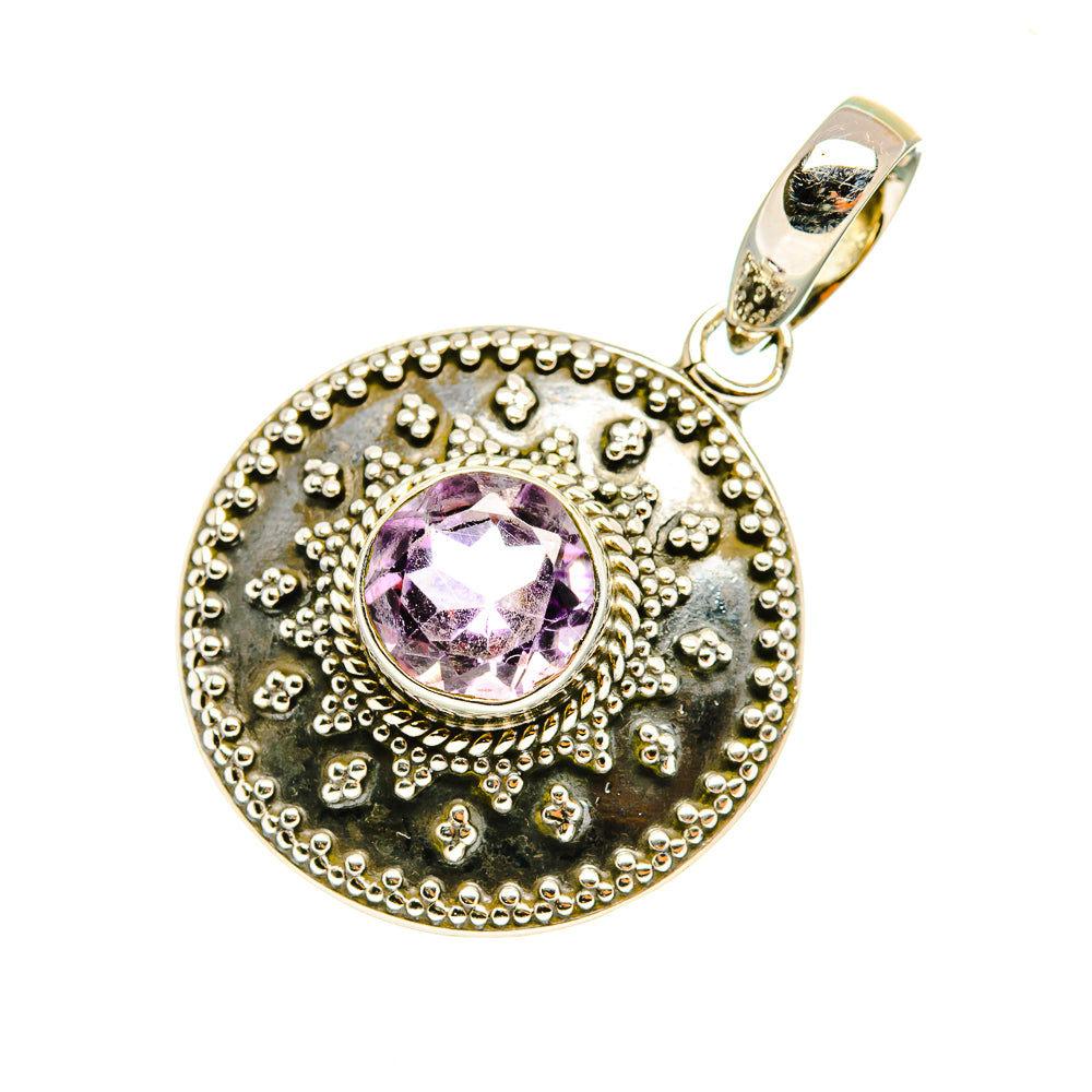 Amethyst Pendants handcrafted by Ana Silver Co - PD7217
