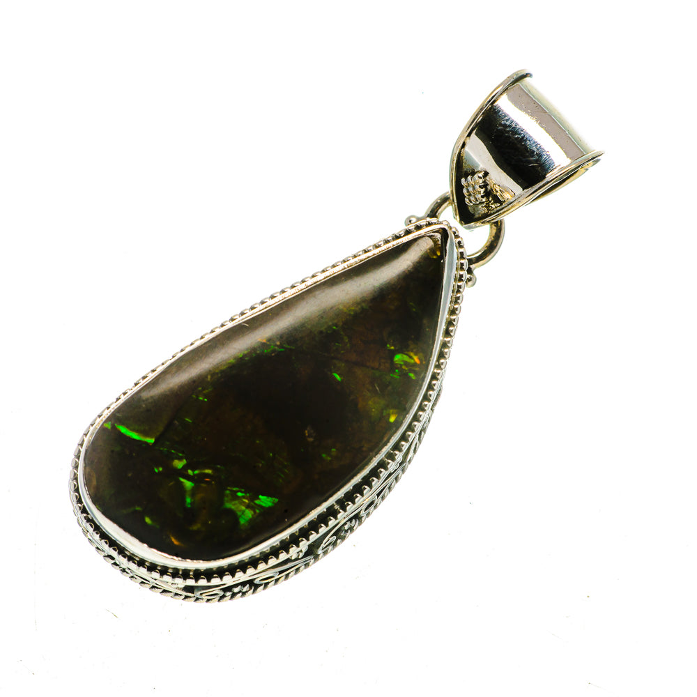 Ammolite Pendants handcrafted by Ana Silver Co - PD723959