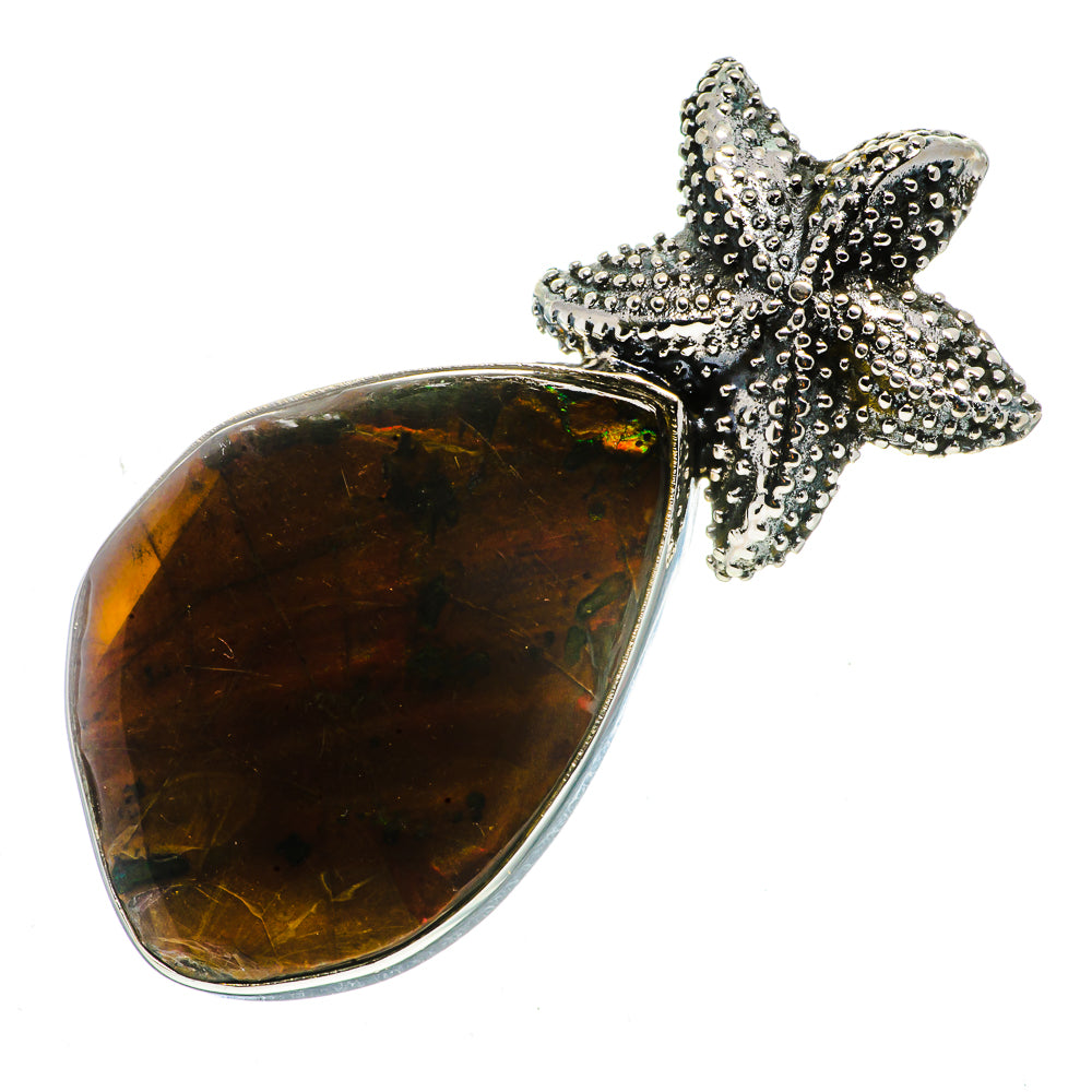 Ammolite Pendants handcrafted by Ana Silver Co - PD724237