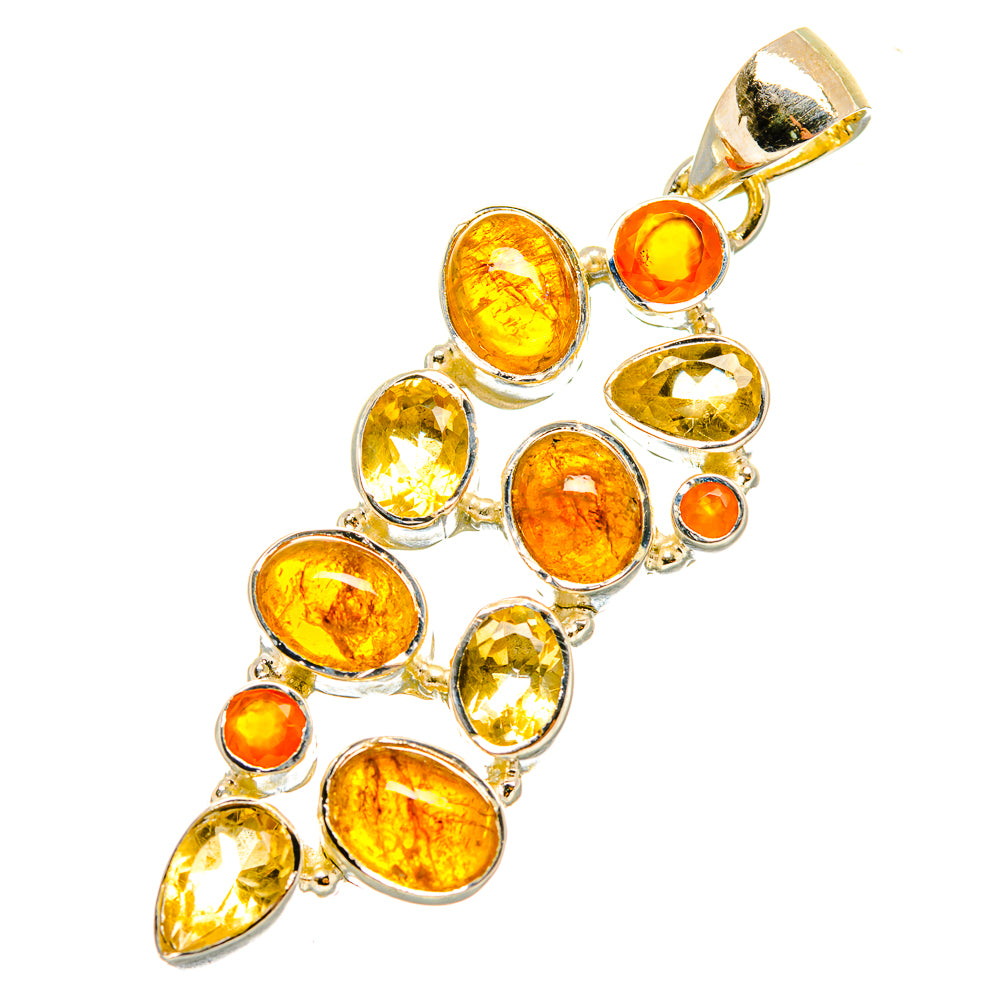 Baltic Amber Pendants handcrafted by Ana Silver Co - PD7249