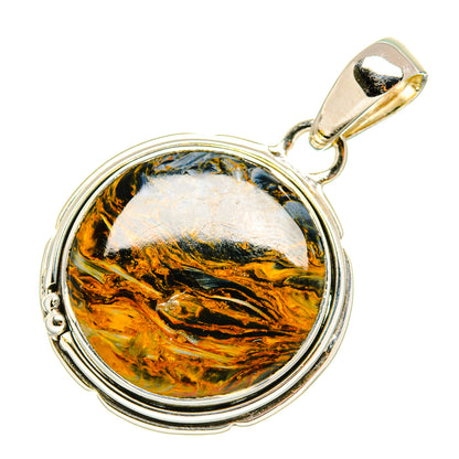 Pietersite Pendants handcrafted by Ana Silver Co - PD7251