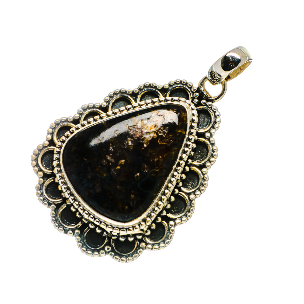 Bronzite Pendants handcrafted by Ana Silver Co - PD725889