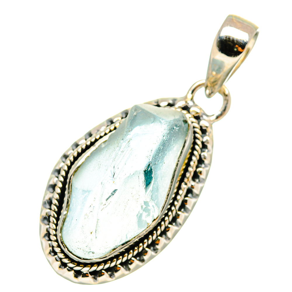 Aquamarine Pendants handcrafted by Ana Silver Co - PD7262
