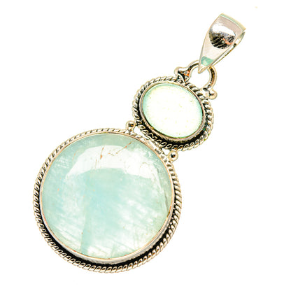 Aquamarine Pendants handcrafted by Ana Silver Co - PD7264