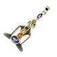 Multi-Stone Chakra Pendants handcrafted by Ana Silver Co - PD726540