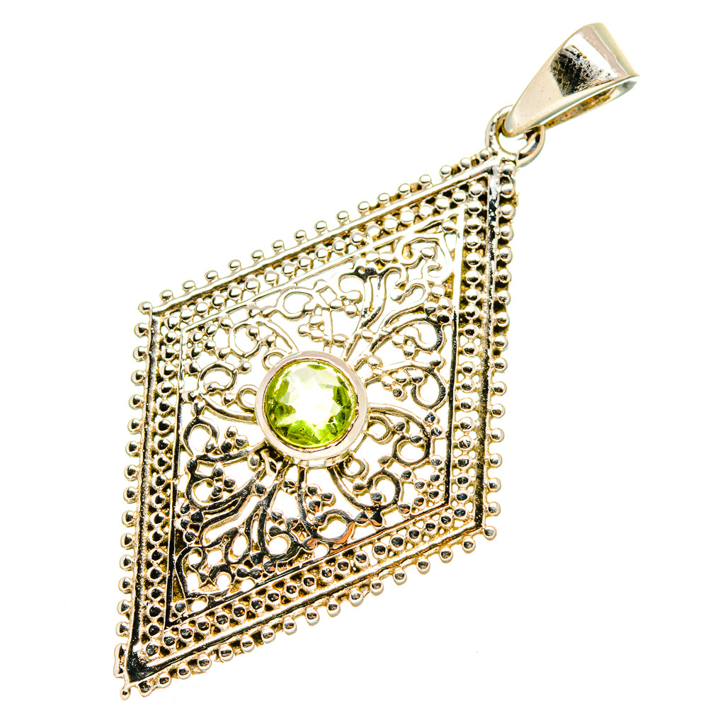Peridot Pendants handcrafted by Ana Silver Co - PD7269