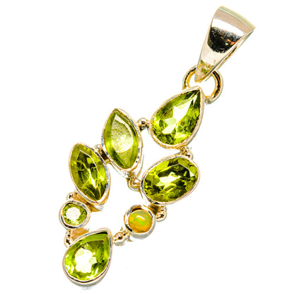 Peridot Pendants handcrafted by Ana Silver Co - PD7271