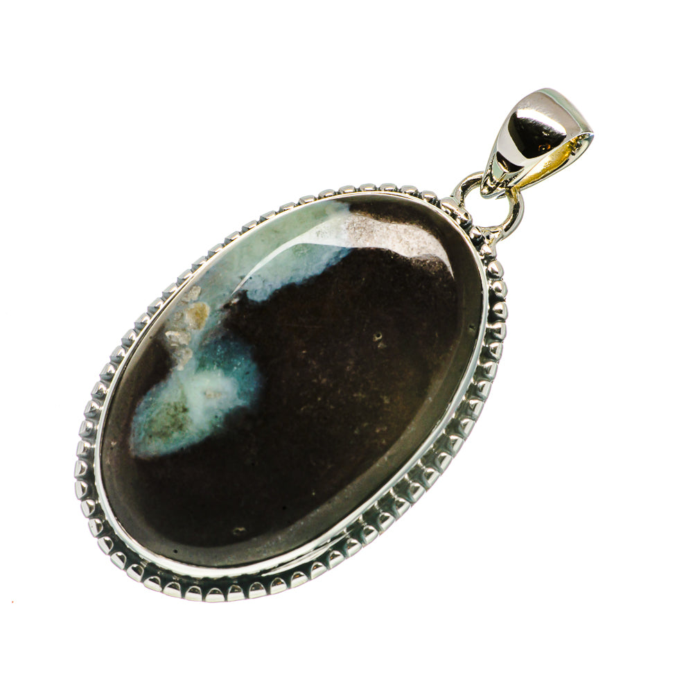 Boulder Opal Pendants handcrafted by Ana Silver Co - PD727241