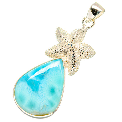 Larimar Pendants handcrafted by Ana Silver Co - PD7282