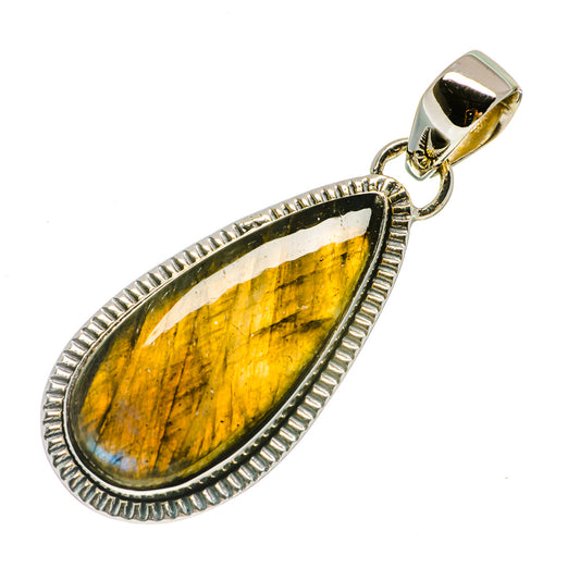 Labradorite Pendants handcrafted by Ana Silver Co - PD728233