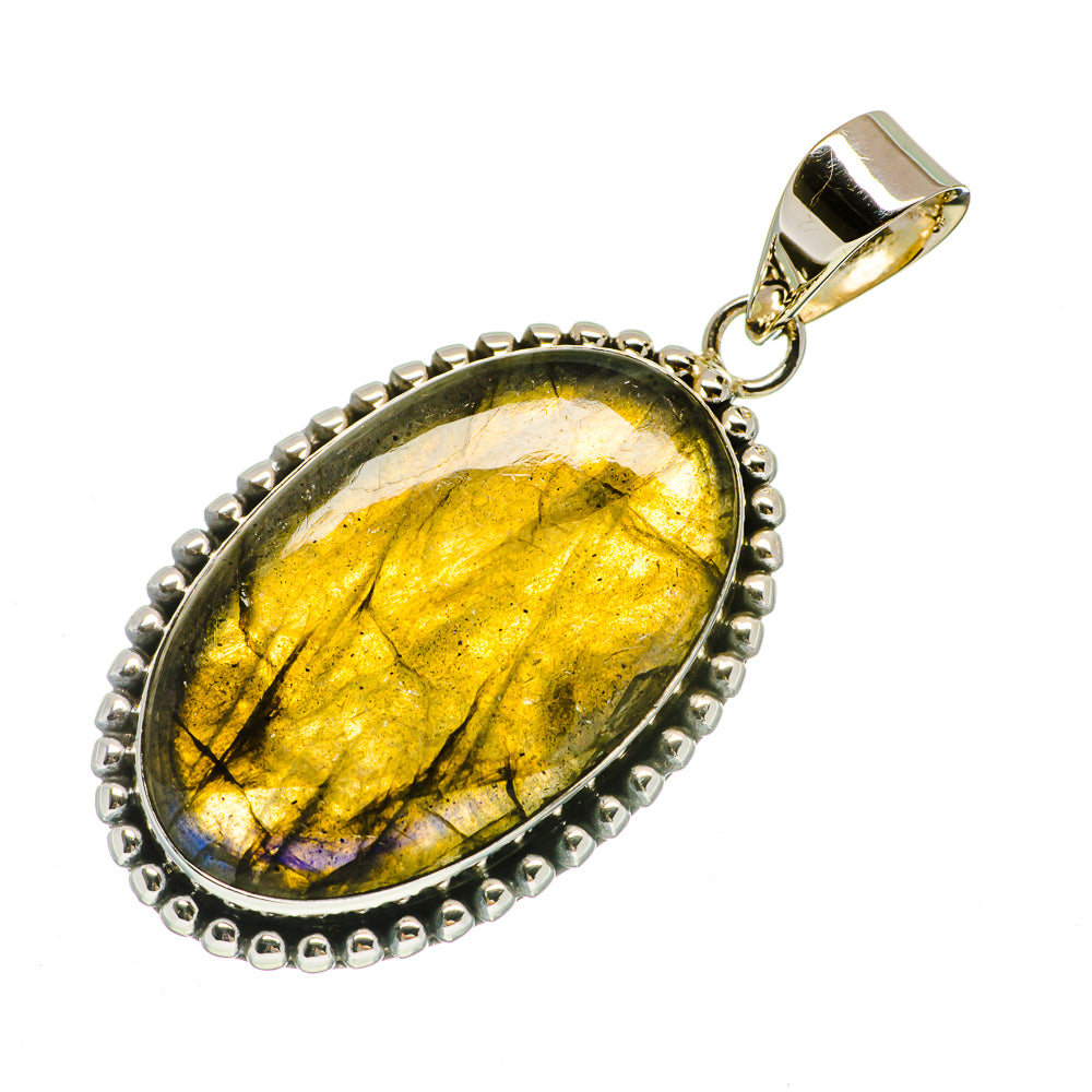 Labradorite Pendants handcrafted by Ana Silver Co - PD728262