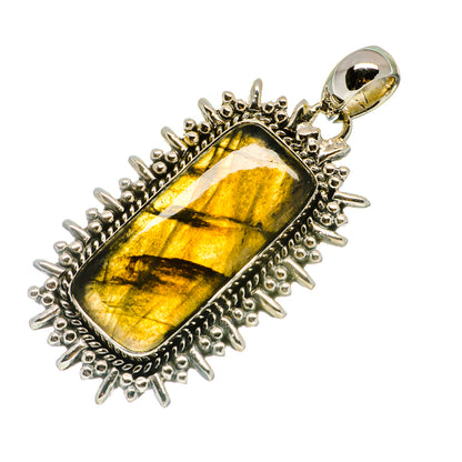 Labradorite Pendants handcrafted by Ana Silver Co - PD728390