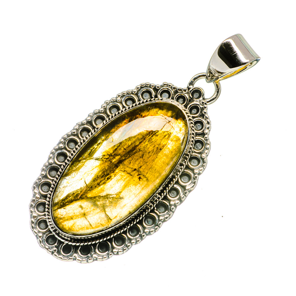 Labradorite Pendants handcrafted by Ana Silver Co - PD728682